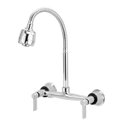 Ver imagem 1 de Torneira Misturador Cozinha Parede Gourmet Flexível Luxo 1/4
