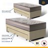 Cama Box com Colchão de Espuma D33 Millenium One Face + Auxiliar de Espuma Unique Solteiro 88cm - 4