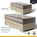 Ver imagem 4 de Cama Box com Colchão de Espuma D33 Millenium One Face + Auxiliar de Espuma Unique Solteiro 88cm