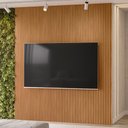 Ver imagem 1 de Painel para Tv até 85 Polegadas Arconte Ripado 100% Mdf Nature Fosco - Pnr Móveis