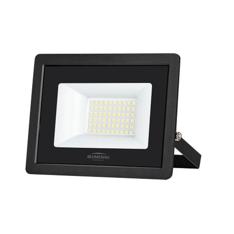 Refletor Blumenau 79503000 Led Pro 50w Ip66 Alumínio Retangular 3000k