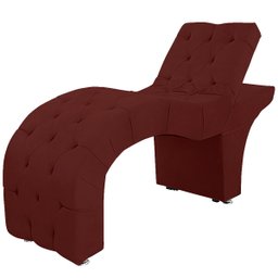 Maca Reclinável com Capitonê Veludo - 1