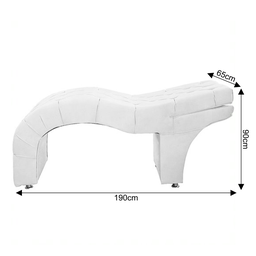 Maca Reclinável com Capitonê Veludo - 4