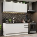 Ver imagem 1 de Armário de Cozinha Compacta 180cm Branco Glamy Madesa 05
