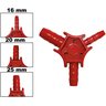 Calibrador Escareador de Tubo Pex e Pvc 16/20/25mm Druck - 4