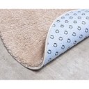 Ver imagem 3 de Tapete Banheiro Antiderrapante Cherry Oval Champanhe 0,50x0,70m