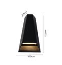 Ver imagem 3 de Arandela LED Mid Facho Duplo Aberto/Fechado Externo 3000K Quente 10W Bivolt 17,5x10,9x6,3cm Alumí