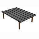 Ver imagem 1 de Kit Policarbonato Cinza Refletivo 6mm 4,00m X 6,00m - Perfis Naturais