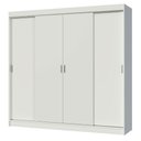 Ver imagem 3 de Guarda-roupa Casal Madesa Austin 4 Portas de Correr 3 Gavetas