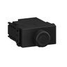 DIMMER ROTATIVO 600W/220V REFINATTO PRETO - 13799464 - 1