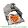 Forno de Pizza para Churrasqueira ou Braseiro Inox - 10
