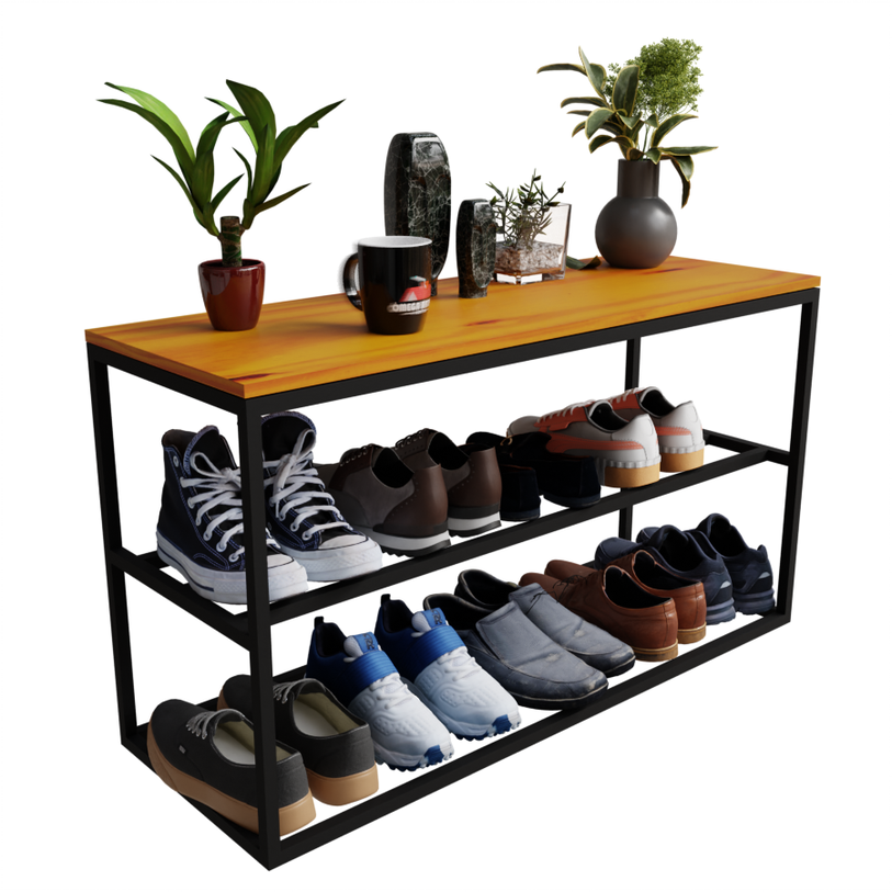 Banco Sapateira Estilo e Praticidade e Estilo 30x90cm - 1