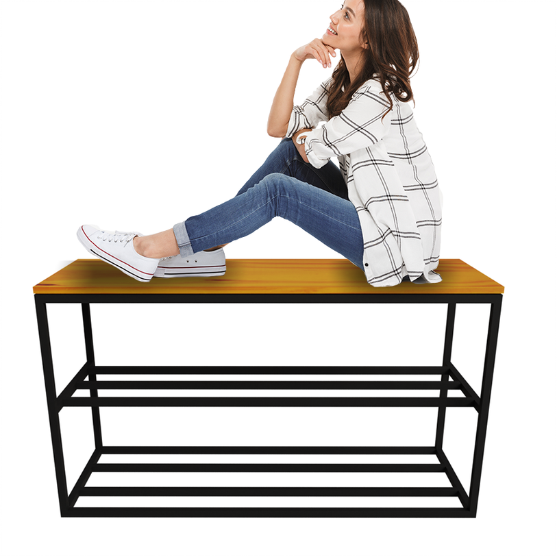 Banco Sapateira Estilo e Praticidade e Estilo 30x90cm - 3