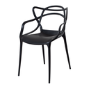 Ver imagem 5 de Kit 4 Cadeiras Allegra Polipropileno: Design Moderno para Sala de Jantar e Varanda
