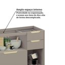 Ver imagem 4 de Balcão de Cozinha para Pia 120cm 2 Portas e 3 Gavetas sem Ta Cinammon/cinammon
