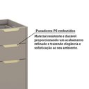 Ver imagem 3 de Balcão de Cozinha para Pia 120cm 2 Portas e 3 Gavetas sem Ta Cinammon/cinammon