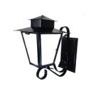 Ver imagem 1 de Arandela Colonial Quadrada L5B Preta