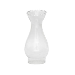 Vidro Manga Colonial Lampião Transparente