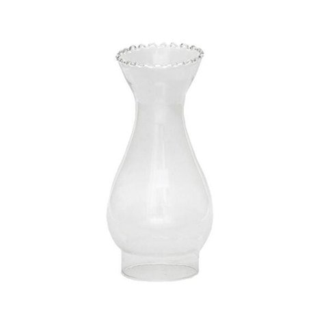 Vidro Manga Colonial Lampião Transparente