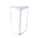 Ver imagem 1 de Arandela Quadrada Moderna em Aluminio 285 Branco