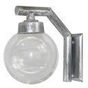 Ver imagem 1 de Arandela Solarium 215 Externa/interna com Globo de Vidro Transparente 15x28 Prata Velha