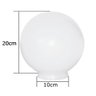 Globo de Vidro Leitoso 10x20 - 2