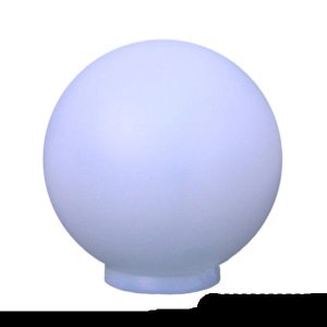 Globo de Polietileno ( Plastico) Leitoso 15x42