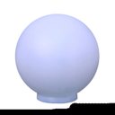 Ver imagem 1 de Globo de Polietileno ( Plastico) Leitoso 15x42