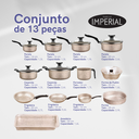 Ver imagem 3 de Jogo Conjunto Panelas Antiaderente 13 Peças