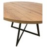 Mesa Estilo Industrial Redonda 80cm - 3