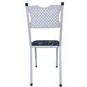 Ver imagem 7 de Kit 6 Cadeira para Cozinha Mc Tubular Almofadada Estrutura Branca com Assento Floral Medcombo