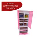Ver imagem 4 de Brinquedo Mini Geladeira Importway Rosa - BW164
