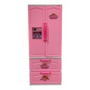 Ver imagem 1 de Brinquedo Mini Geladeira Importway Rosa - BW164