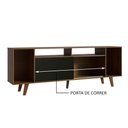 Ver imagem 5 de Rack para TV até 65 Polegadas Madesa Cancun com Pés Rustic/Preto 7K5Z Cor:Rustic/Preto