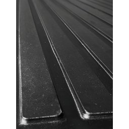 Painel Ripado Versátil Horizontal: 01 Unid. 110x270cm Larg. Talatto Painéis Preto Tx - 2
