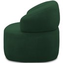 Ver imagem 6 de Kit 2 Poltronas Giratórias Sala de Estar Living Orgânico Carmen F04 Veludo Verde - Lyam Decor