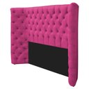 Ver imagem 7 de Kit Cabeceira e Calçadeira Baú Casal Everest P02 140cm para Cama Box Suede - Doce Sonho Móveis