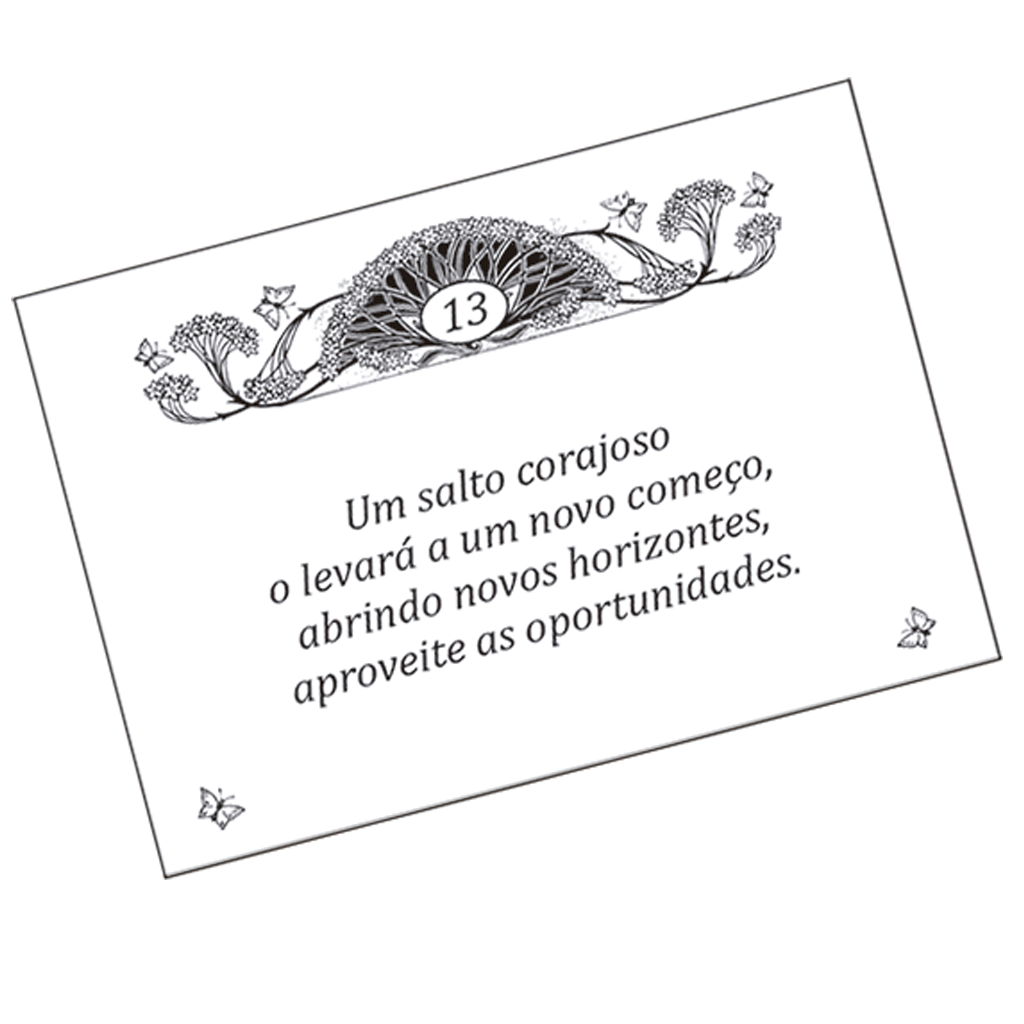 Baú de Mensagem Diárias Otimismo e Esperança 108 Cartas - 4