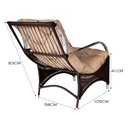 Ver imagem 3 de Poltrona Roma para Área Externa de Alumínio e Fibra Sintética