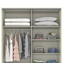 Ver imagem 3 de Guarda Roupa Modulado Predileto 2 Portas de Correr Areia - Móveis Henn