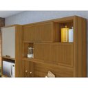 Ver mais imagens de Kit Cozinha Completa Modulada Loft 6 Portas 2 Gavetas Ripado MDF Freijó/Off White