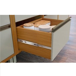 Cozinha Modulada 5 Peças Ripado Baronesa Mdf - Freijo / Off White - Nesher - 5 Cozinha Modulada 5 Peças Ripado Baronesa Mdf - Freijo / Off White - Nesher - 5