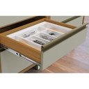 Ver imagem 4 de Cozinha Modulada 5 Peças Ripado Baronesa Mdf - Freijo / Off White - Nesher