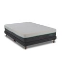 Ver imagem 3 de Base para Cama Box Casal Lótus Estrutura em Madeira Bipartida Bouclé Chumbo