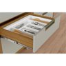 Cozinha Modulada 4 Peças Ripado Nesher Imperatriz Mdf - Freijo / Off White - 5
