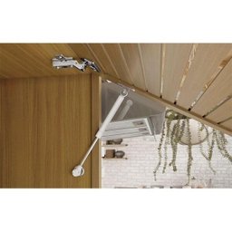 Cozinha Modulada 5 Peças Ripado Nesher Princesa Mdf - Freijo / Off White - 5