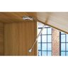 Cozinha Modulada 5 Peças Ripado Nesher Imperatriz Mdf - Freijo / Off White - 5