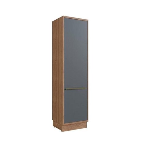 Paneleiro de Cozinha Modulado Versalis Ph 3059 C- 2 Portas 60cm Freijo-Grafito Chess - Herval