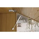 Ver imagem 5 de Armário 2 Portas Nicho Ripado Nesher Princesa 200cm Mdf - Freijo / Off White