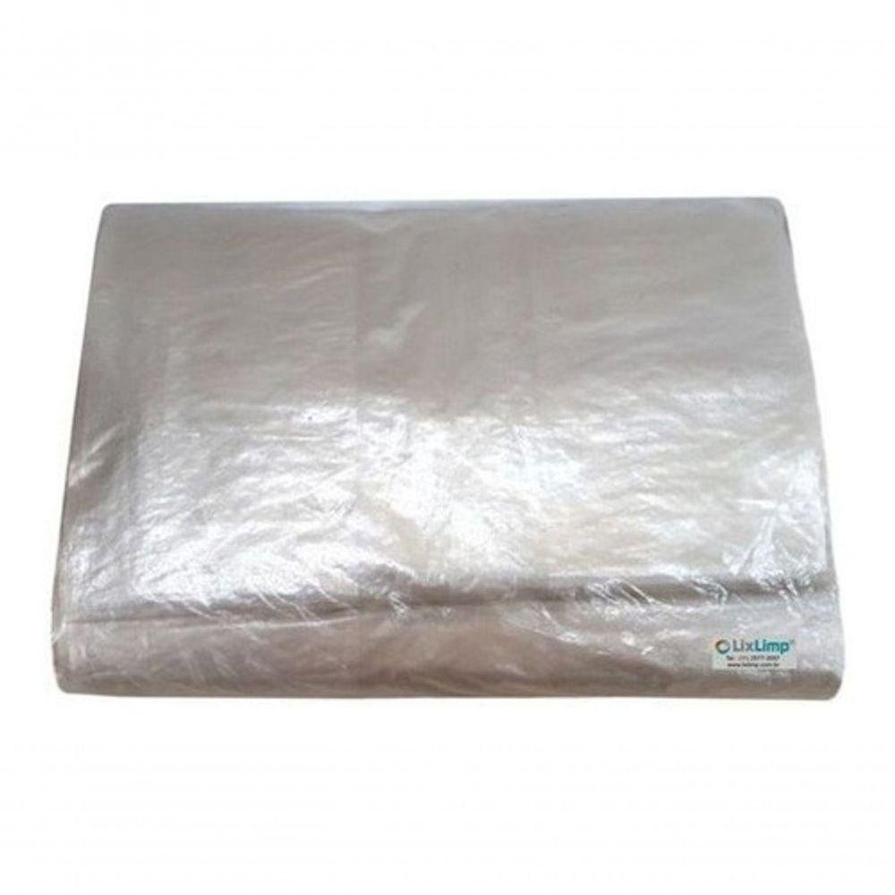 Sacos para Lixo Transparente 40 Litros Normal (100 Un) - 1